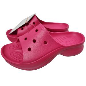 Crocs Bae Slide Sandal Women’s 7 Dragon Fruit Pink NWT